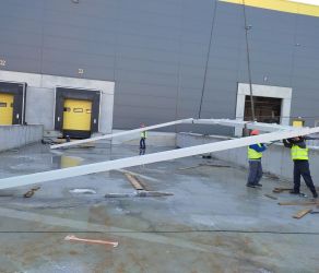 Konstrukcja stalowa Hali K-Flex Uniejow Mazurek Konstruckje stalowe Malopolska Tarnow (13).jpg